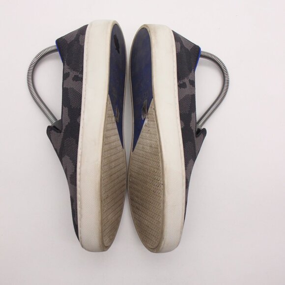 Rothy's The Original Women's Size 8 Slip On Sneaker Grey Camo Camouflage Sneaker - Picture 8 of 9